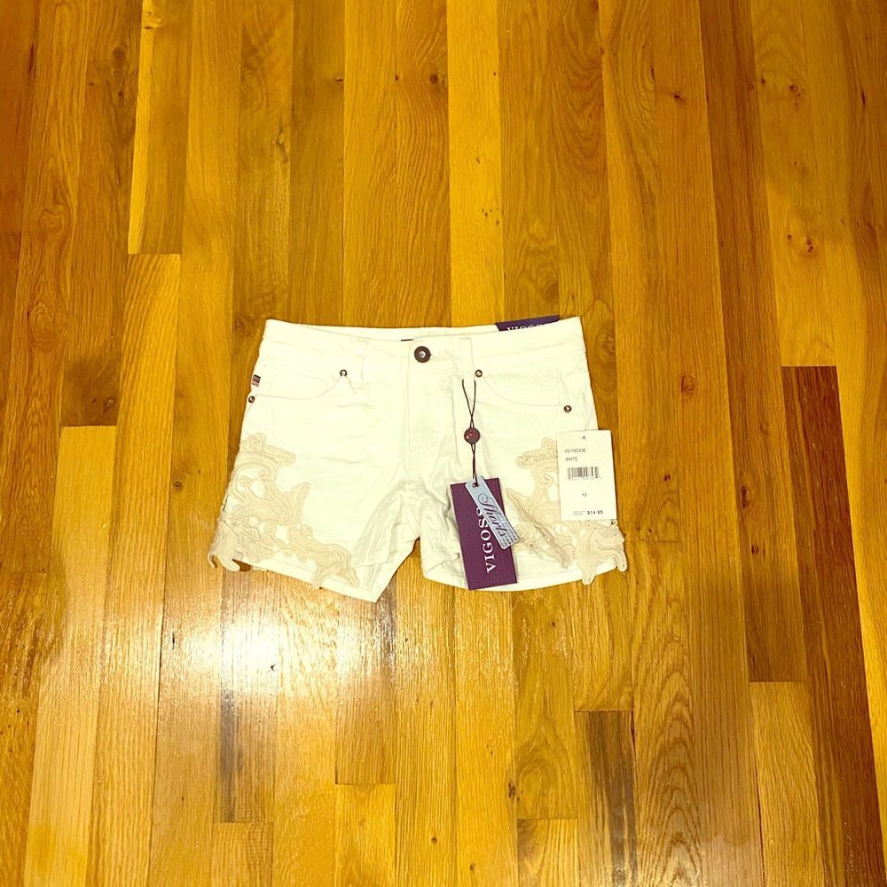 White shorts